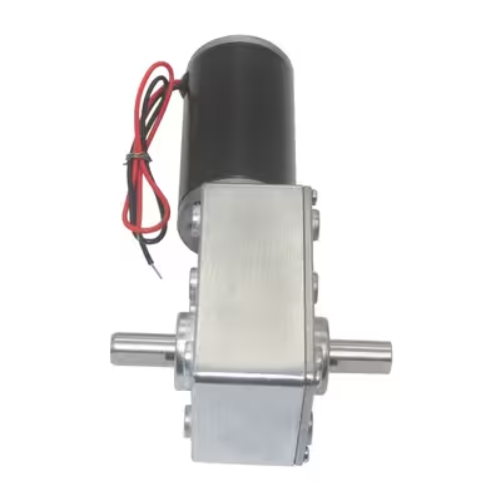 A58SW31ZY 24V 10RPM Dual Shaft Dc Worm Gear